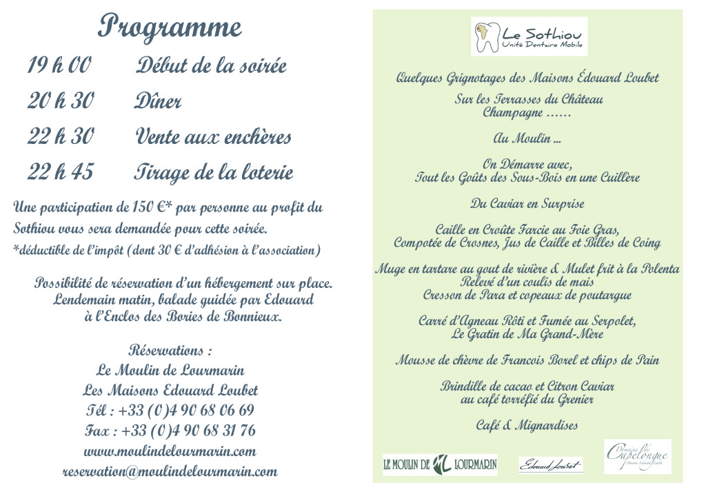 Verso Invitation - 2ème partie